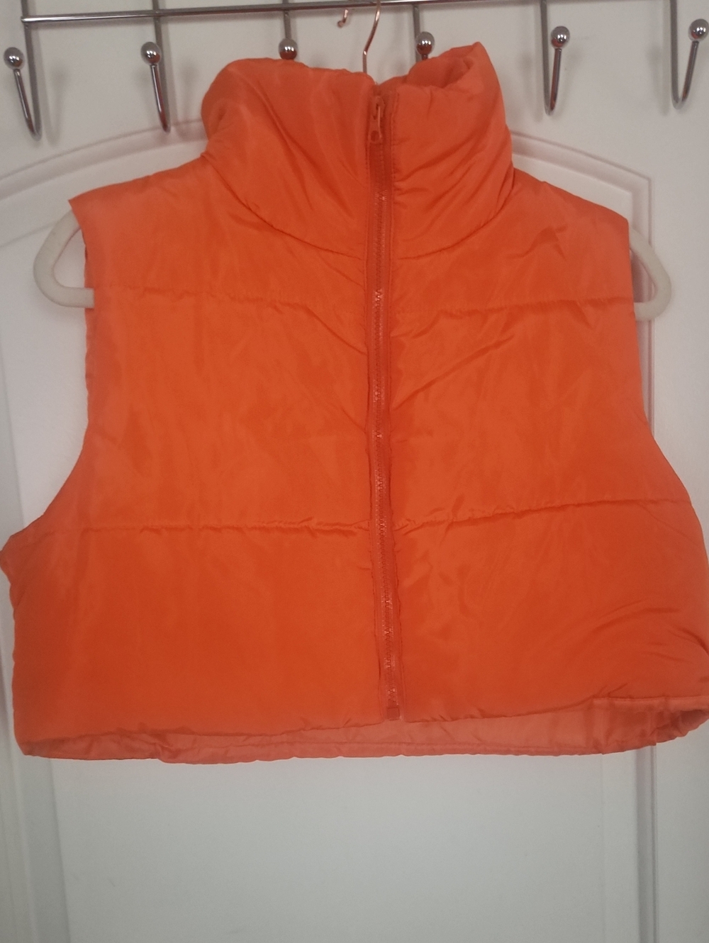 Puffer Vest Cropped (Large)